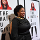 Author Angie Thomas attends ‘The Hate U Give’ Atlanta Red Carpet Screening at Regal Atlantic Station on Oct. 3, 2018, in Atlanta.